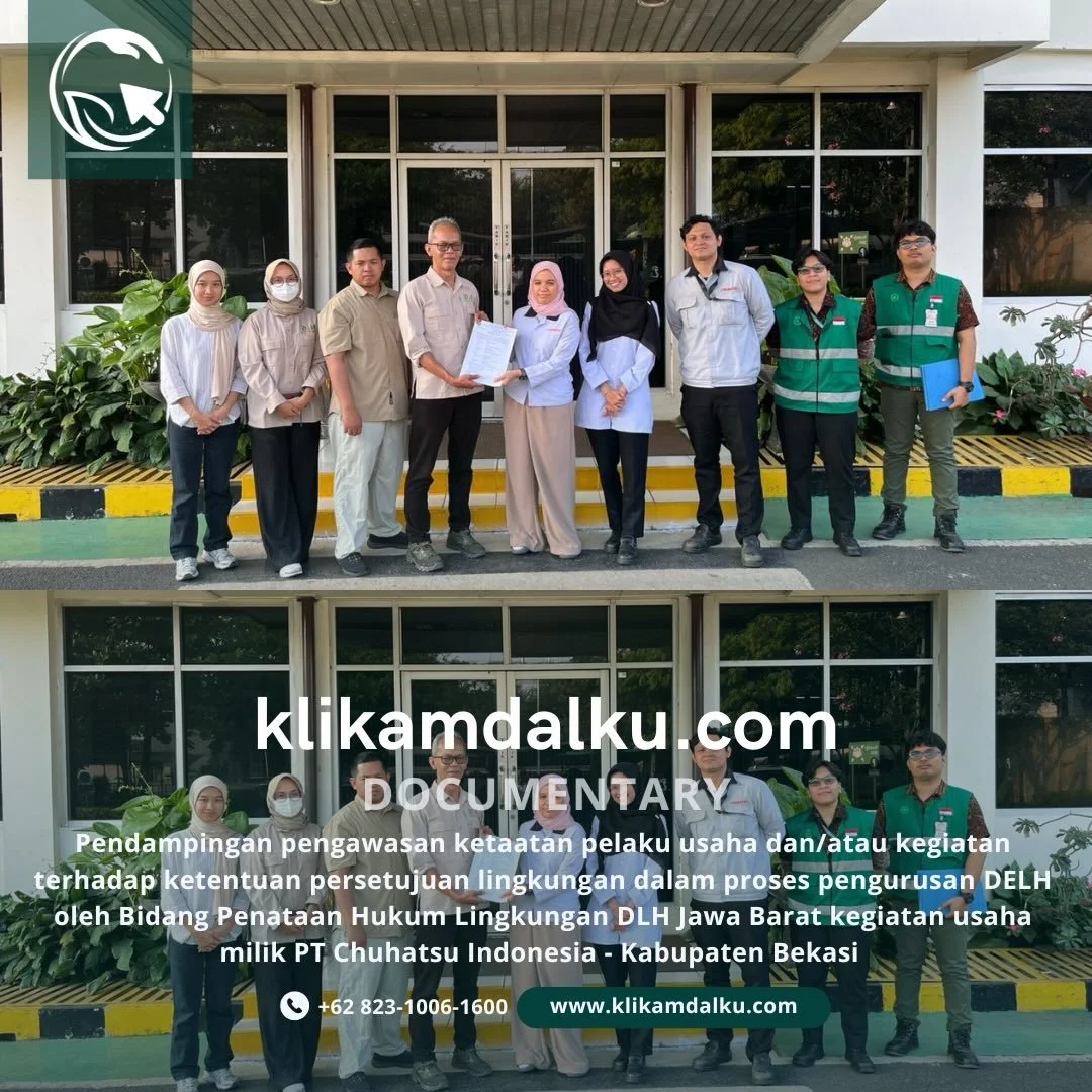 Pendampingan pengawasan ketaatan pelaku usaha dan-atau kegiatan terhadap ketentuan persetujuan l